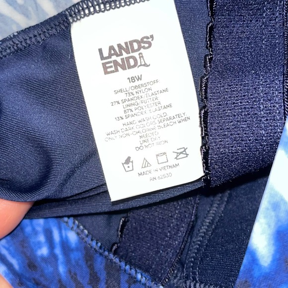 Lands’ End Long Sleeve Tugless One Piece Swimsuit | NWT | Size 18W - Picture 9 of 9